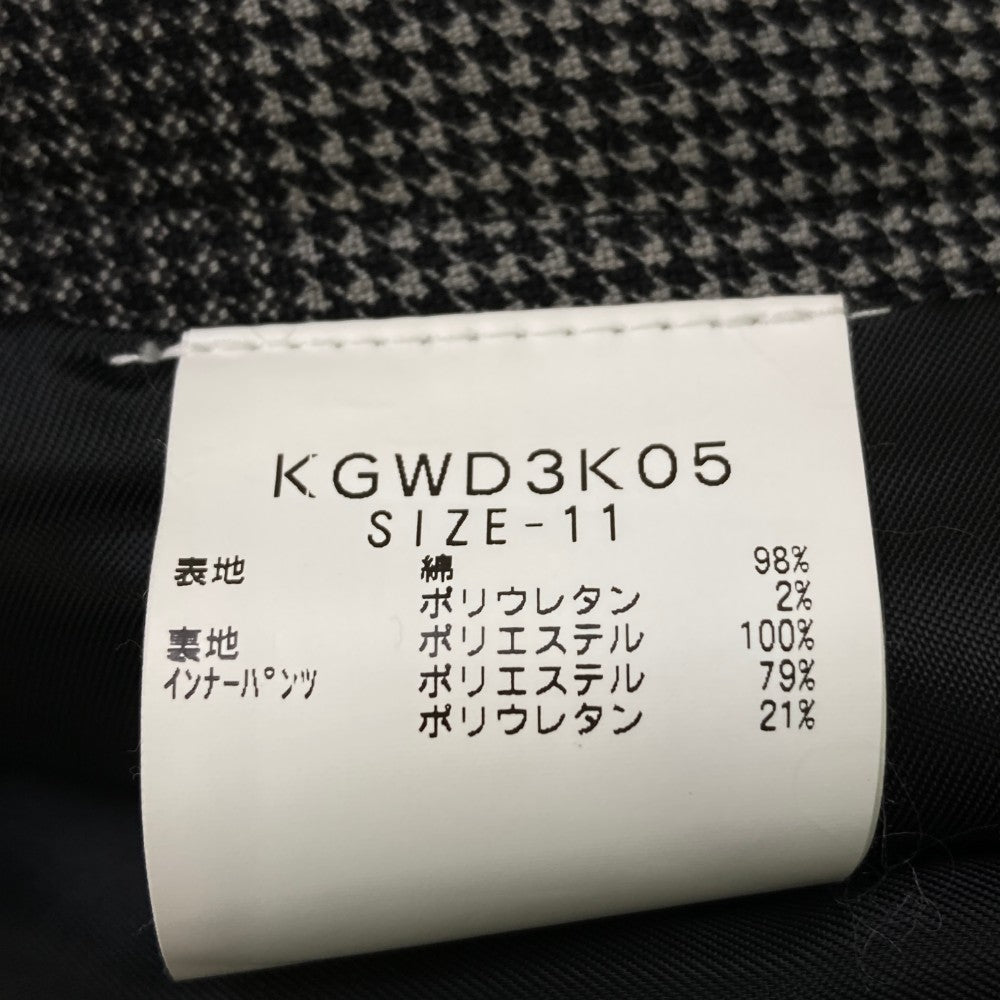 KAPPA GOLF 카파 골프 스커트 houndstooth 전체 무늬 블랙 계열 11