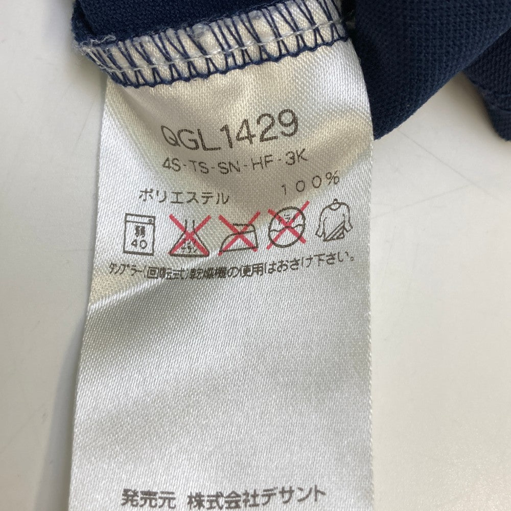 LE COQ GOLF ルコックゴルフ 長袖Tシャツ ネイビー系 L