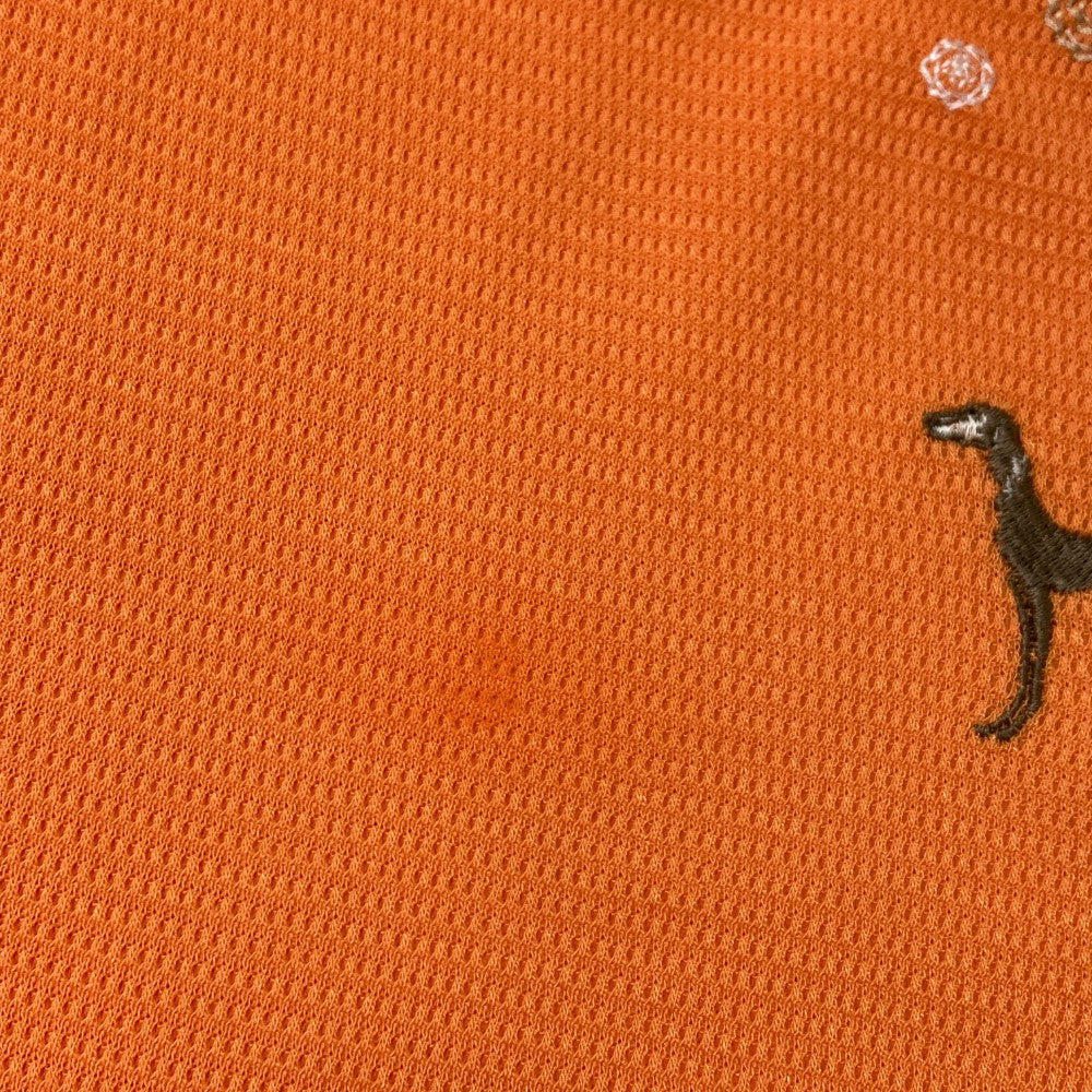 ADABAT アダバット ハーフジップ 長袖Tシャツ オレンジ系 1
