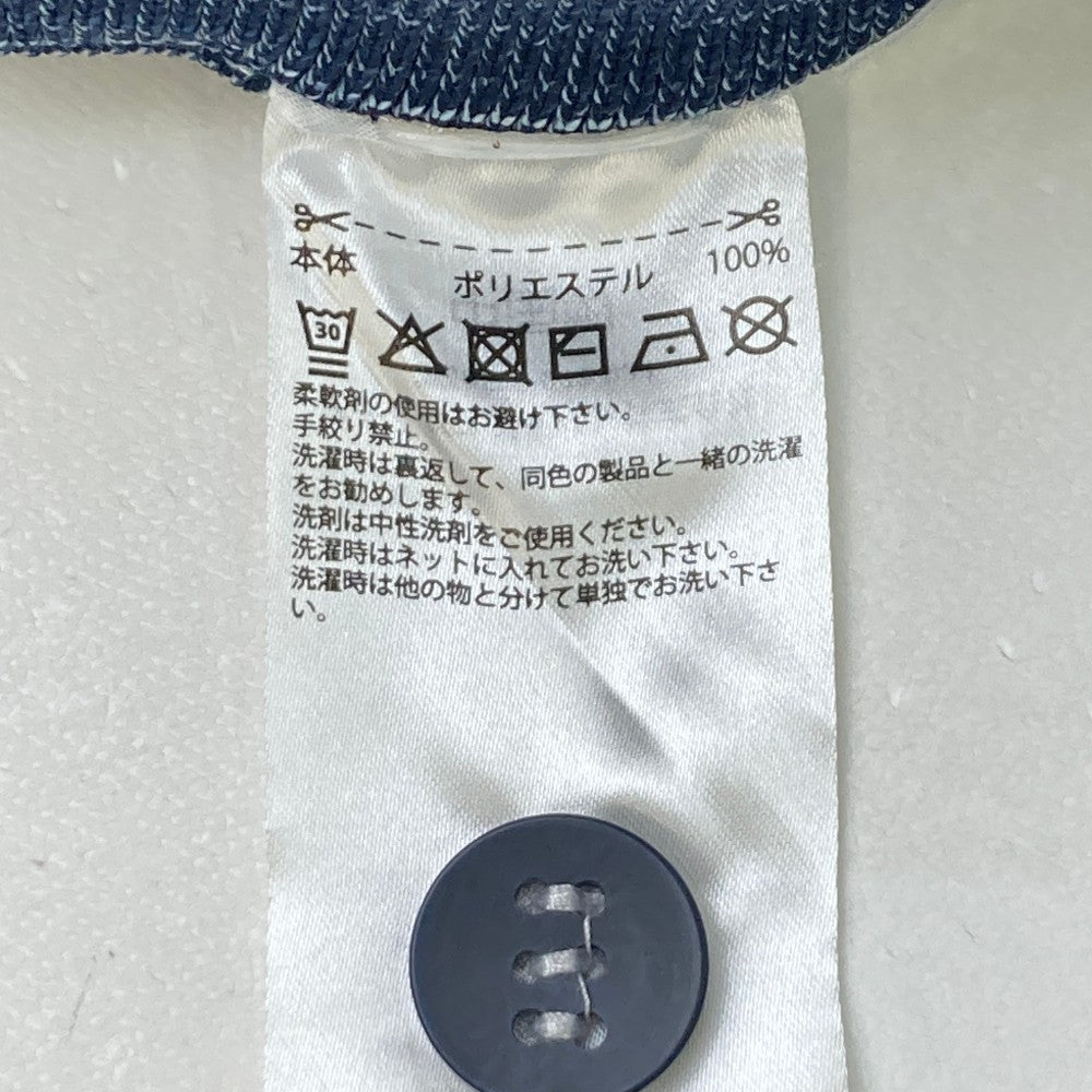 ADIDAS GOLF アディダスゴルフ ニット ロングパンツ 総柄 ネイビー系 S