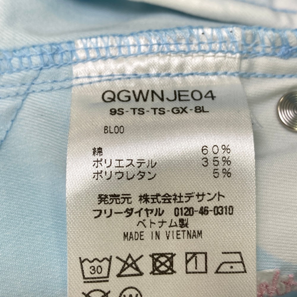 LE COQ GOLF ルコックゴルフ ストレッチ スカート ドット柄 ブルー系 7