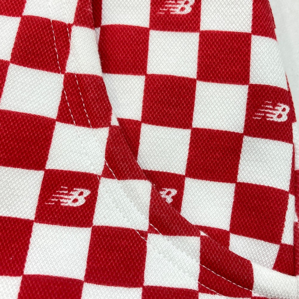 NEW BALANCE GOLF 뉴발란스 쇼츠 전체 패턴 레드 계열 1