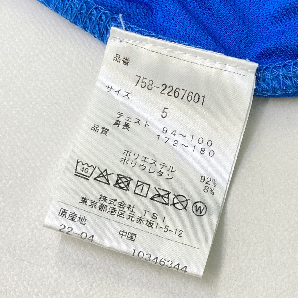 MASTER BUNNY EDITION マスターバニーエディション 2022年モデル モックネック 半袖Tシャツ ブルー系 5