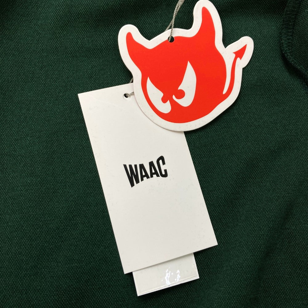 WAAC 와크 072244080 2024년 긴팔 터틀넥 티셔츠 그린 계열 XS