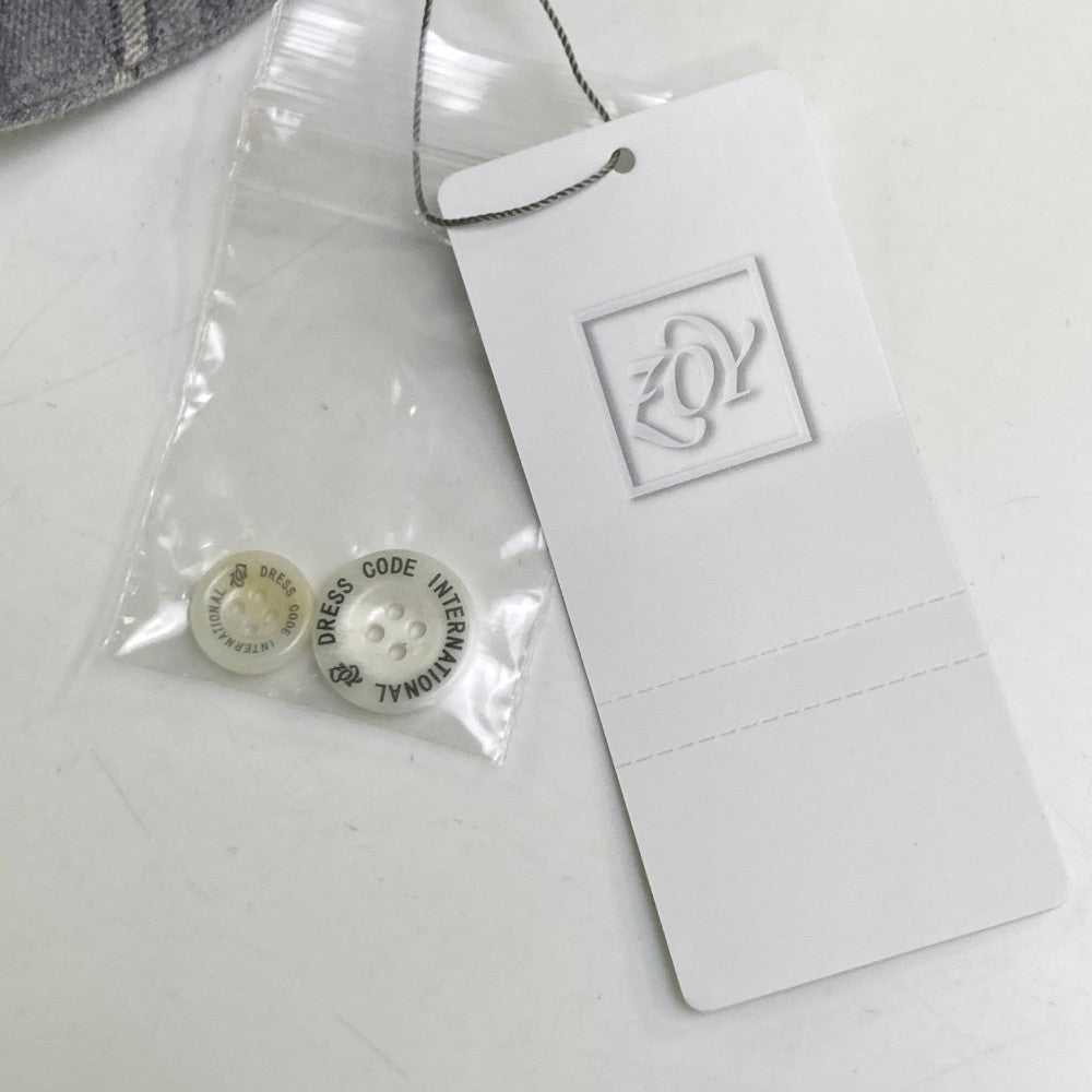 ZOY ゾーイ 71684412 ショートパンツ ストライプ グレー系 40