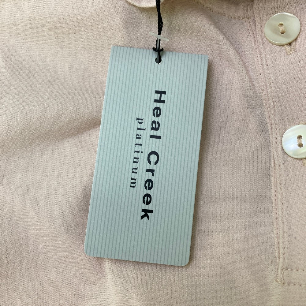 HEAL CREEK 힐크리크 005-24541 반팔 하이넥 티셔츠 PLATINUM 핑크 계열 40