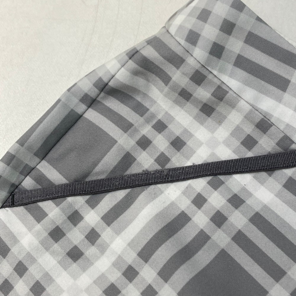 LANVIN SPORT ランバンスポール ロングパンツ チェック柄 グレー系 38