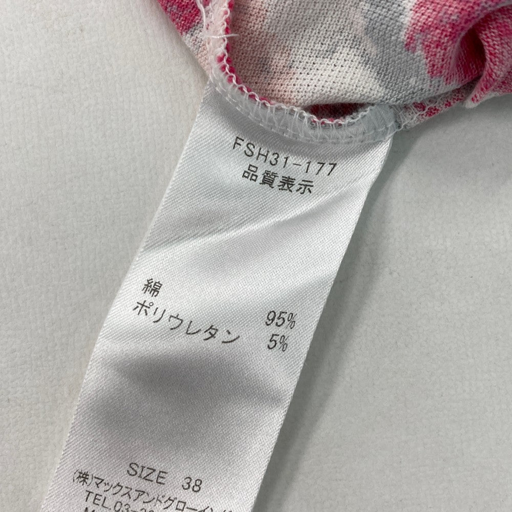 ZOY ゾーイ 半袖ポロシャツ ピンク系 38
