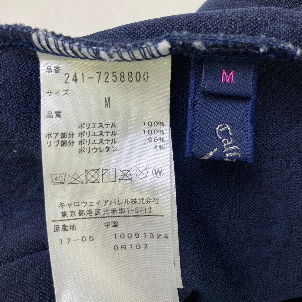 CALLAWAY キャロウェイ ボア パーカー ネイビー系 M
