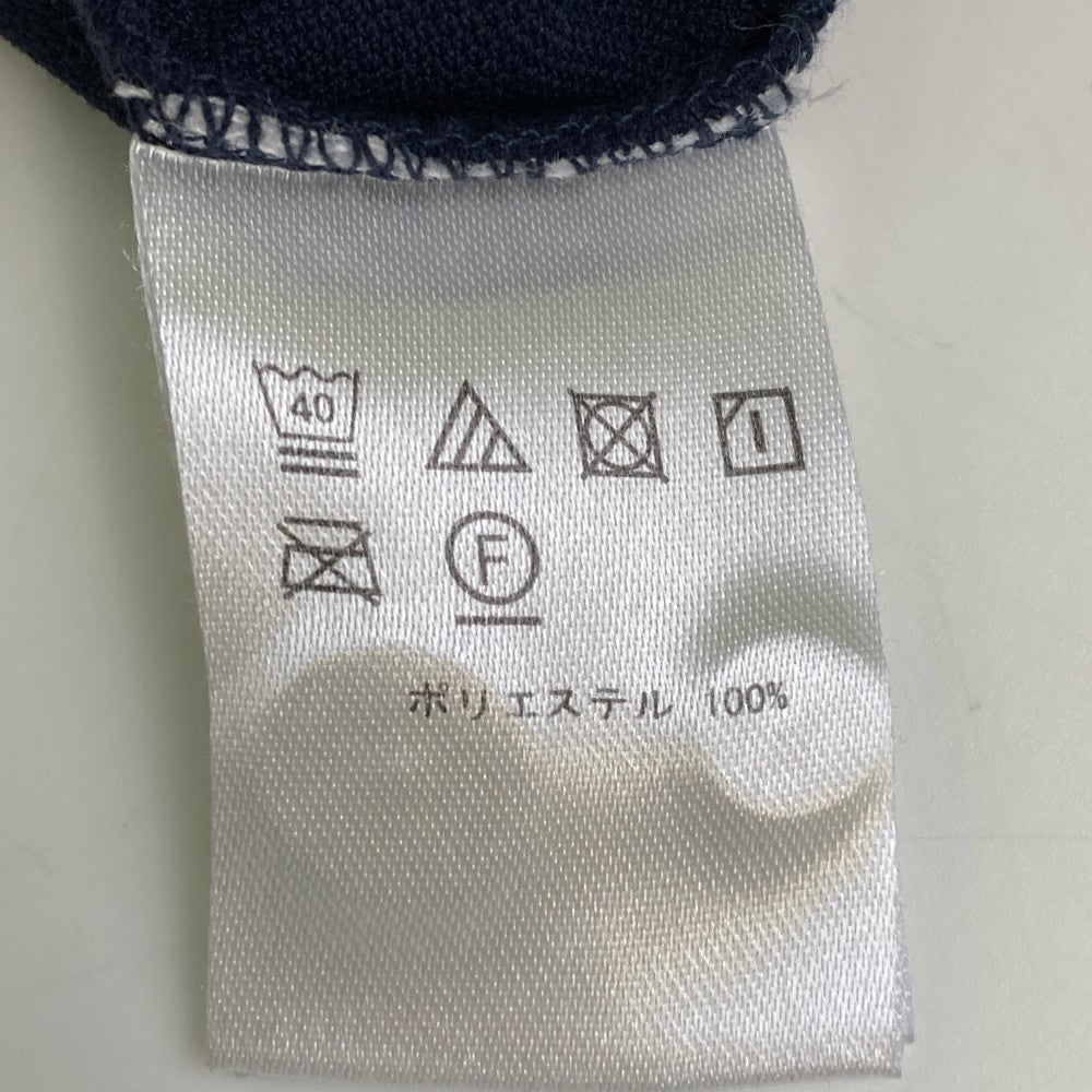 FILA GOLF 필라 골프 반팔 폴로 셔츠 버튼다운 카모플라주 패턴 네이비 계열 L