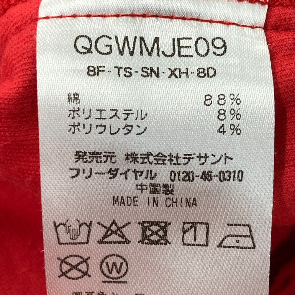 LE COQ GOLF 루꼬끄골프 스커트 코듀로이 레드계열 9