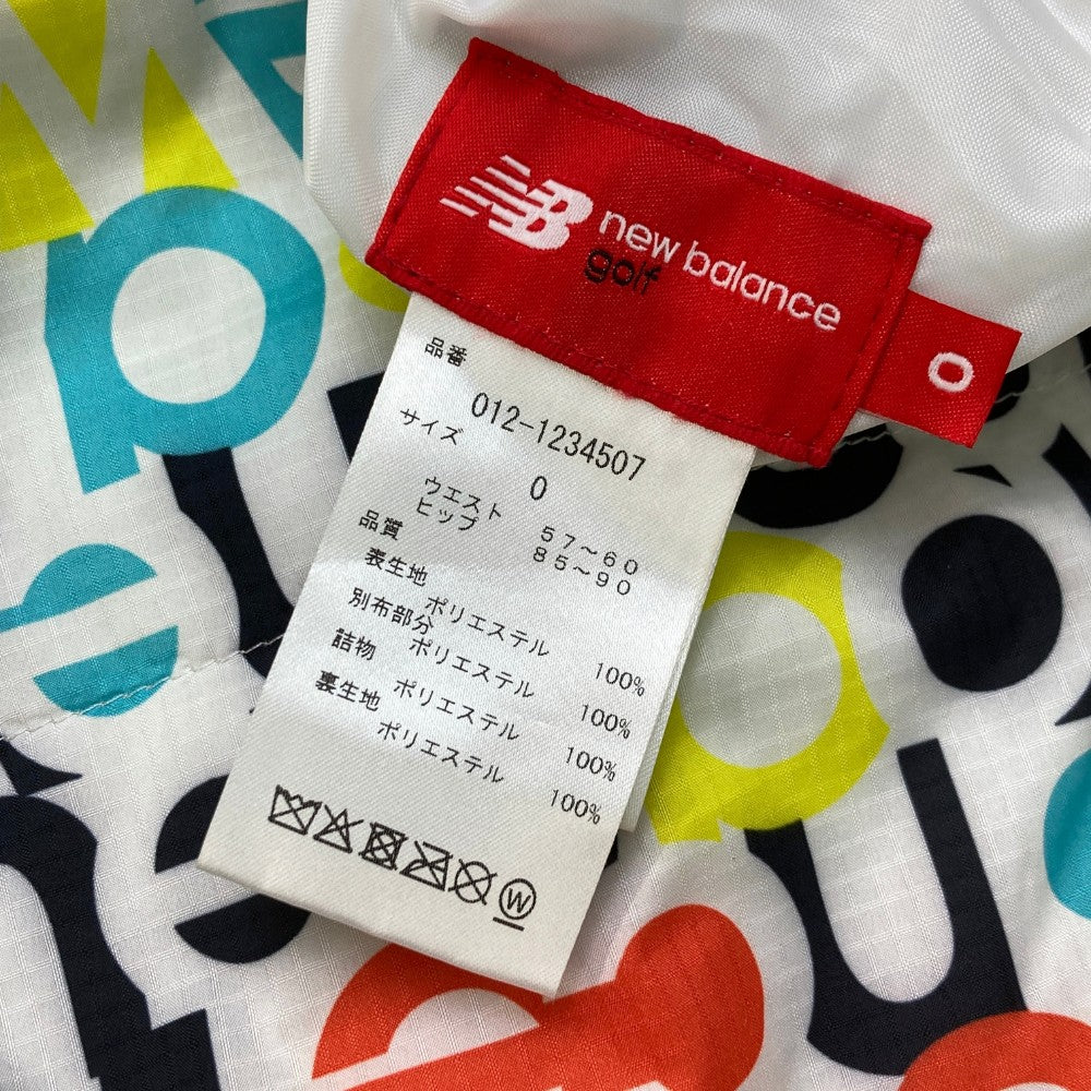 NEW BALANCE GOLF 뉴발란스 ; 리버시블 충전재 스커트 총판 화이트 계열 0
