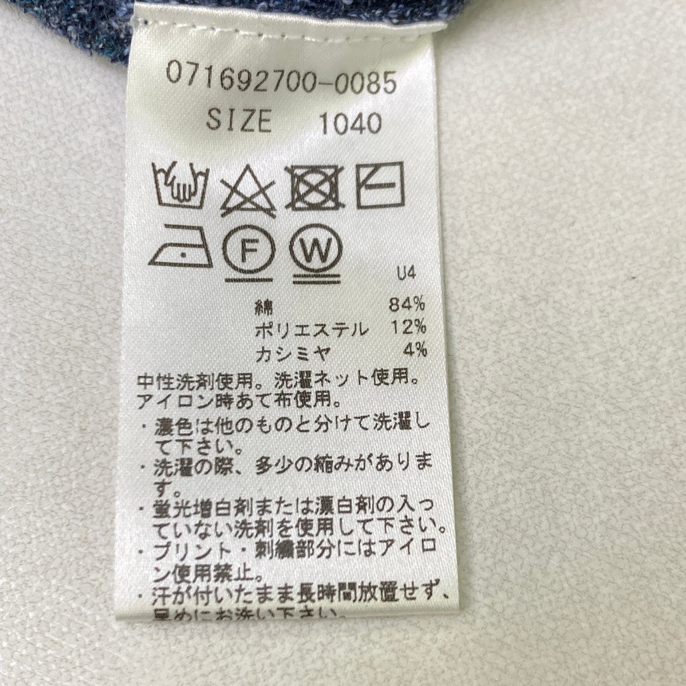 ZOY ゾーイ ベスト ネイビー系 40