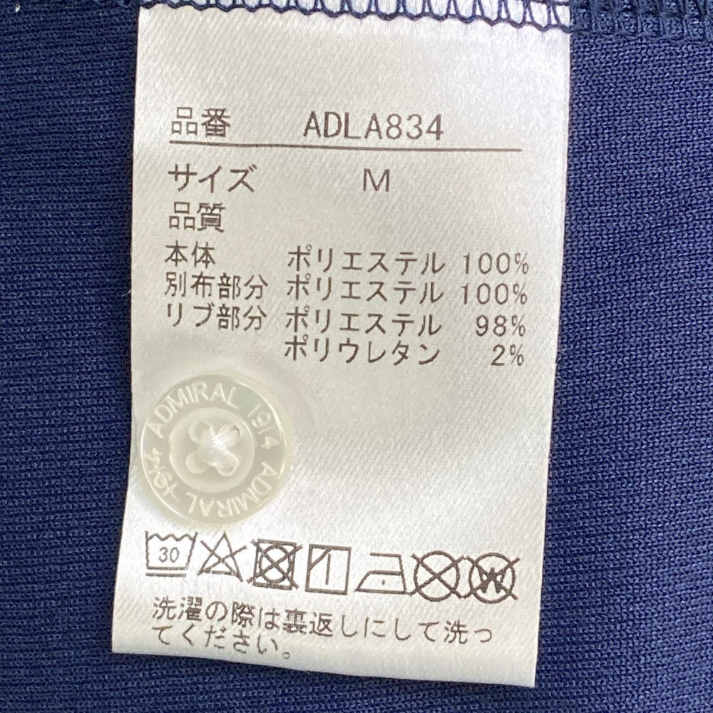ADMIRAL アドミラル 半袖ポロシャツ ネイビー系 M