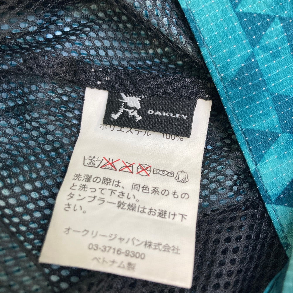 OAKLEY オークリー ハーフパンツ スカル 総柄 グリーン系 30