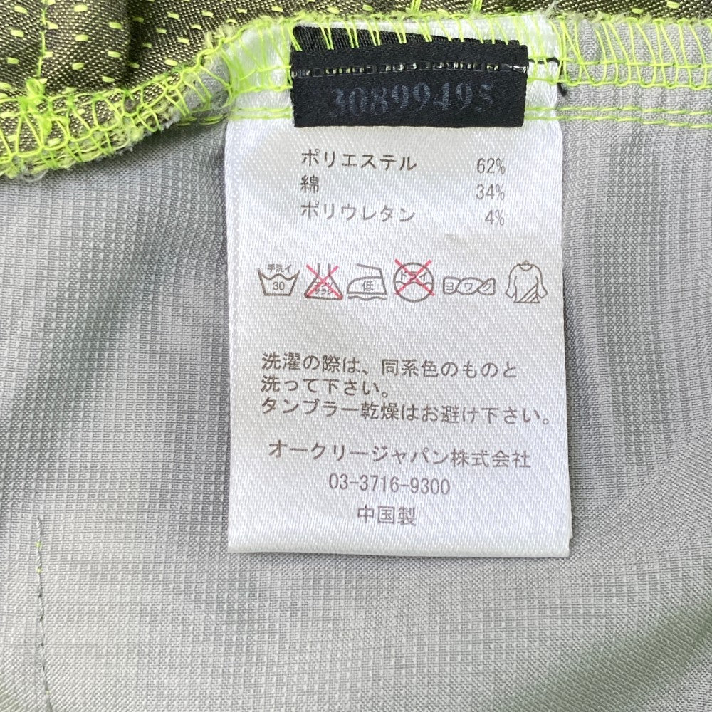 OAKLEY オークリー 3D ストレッチパンツ スカル グリーン系 30