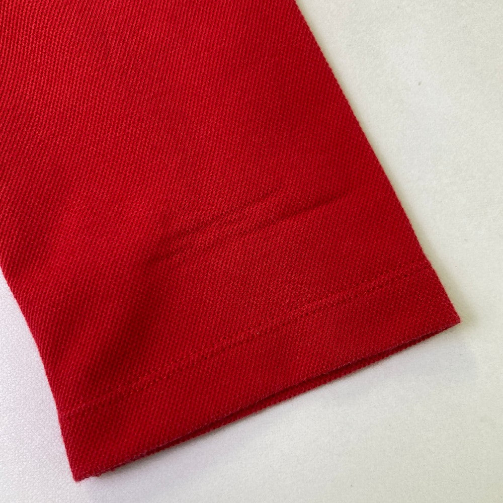 MUNSING WEAR マンシングウェア 長袖ハーフジップTシャツ レッド系 LL