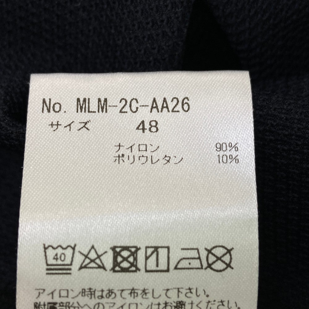 MARK&LONA マークアンドロナ 長袖タートルネックTシャツ ブラック系 48