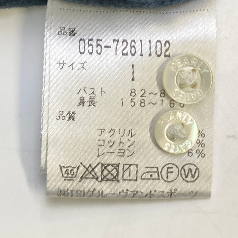 PEARLY GATES パーリーゲイツ  長袖ポロシャツ ボタンダウン  ネイビー系 1