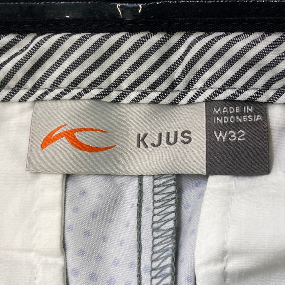 KJUS 튜스  하프 팬츠 도트 무늬 카키 계열 W32