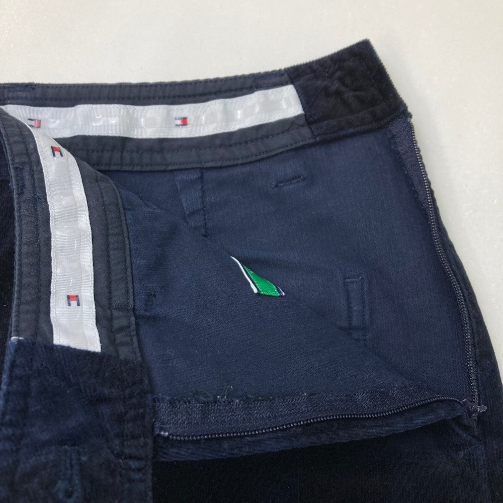 TOMMY HILFIGER GOLF 토미 힐피거 골프 코듀로이 스커트 체크 네이비 계열 L