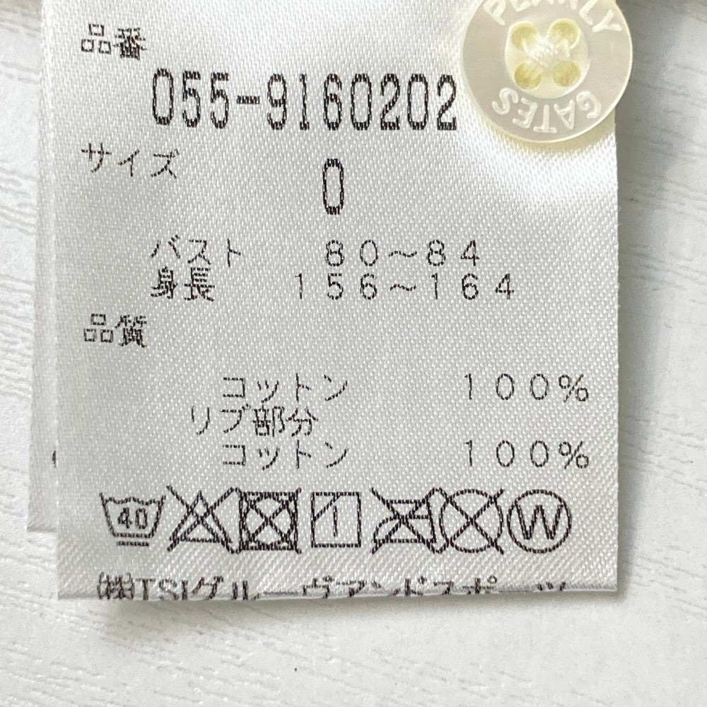 PEARLY GATES パーリーゲイツ 30周年 半袖ポロシャツ  グレー系 0