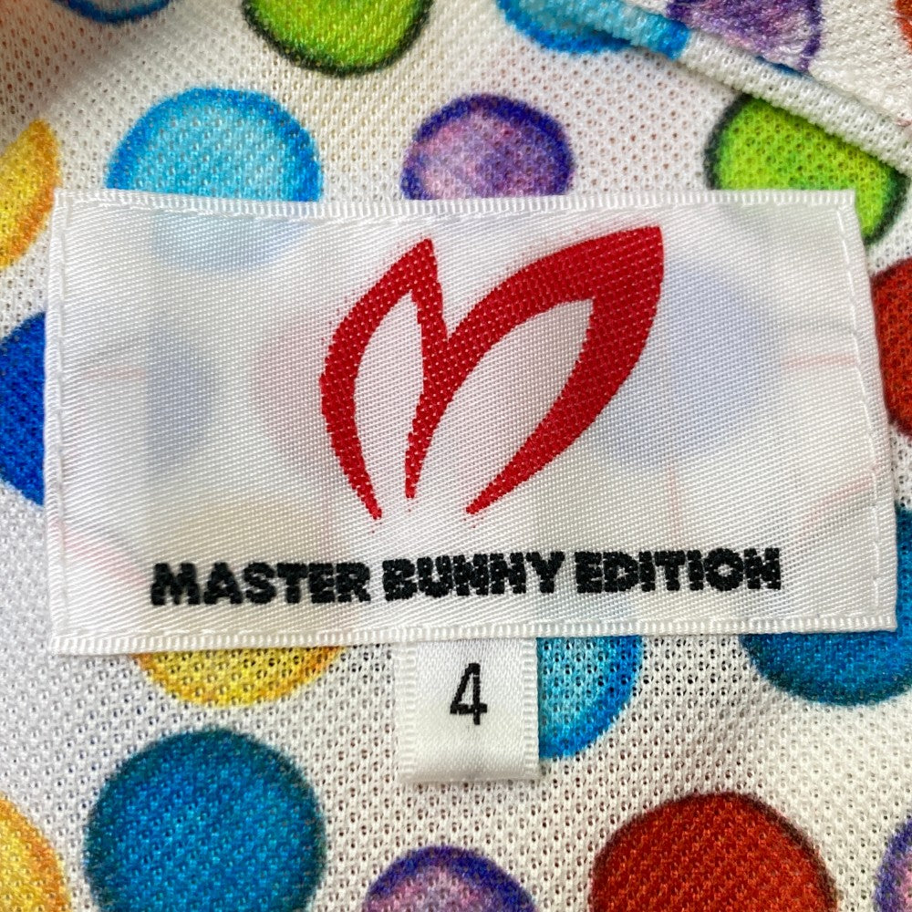MASTER BUNNY EDITION 마스터 바니 에디션  반팔 폴로 셔츠 도트 총판 화이트 계열 4