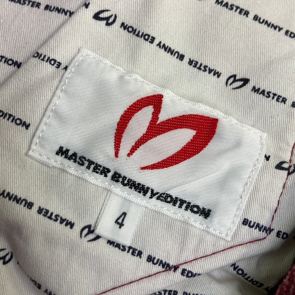 MASTER BUNNY EDITION マスターバニーエディション  ストレッチパンツ  レッド系 4