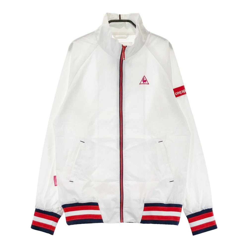 LE COQ GOLF ルコックゴルフ  ジップジャケット  ホワイト系 M