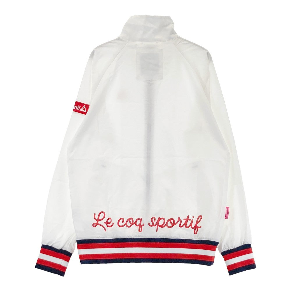 LE COQ GOLF ルコックゴルフ  ジップジャケット  ホワイト系 M