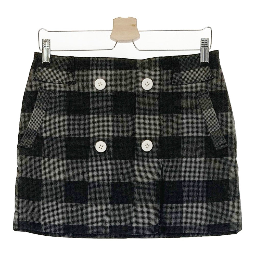 KAPPA GOLF 카파 골프 스커트 houndstooth 전체 무늬 블랙 계열 11