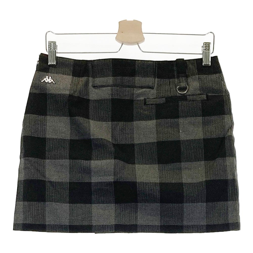 KAPPA GOLF 카파 골프 스커트 houndstooth 전체 무늬 블랙 계열 11