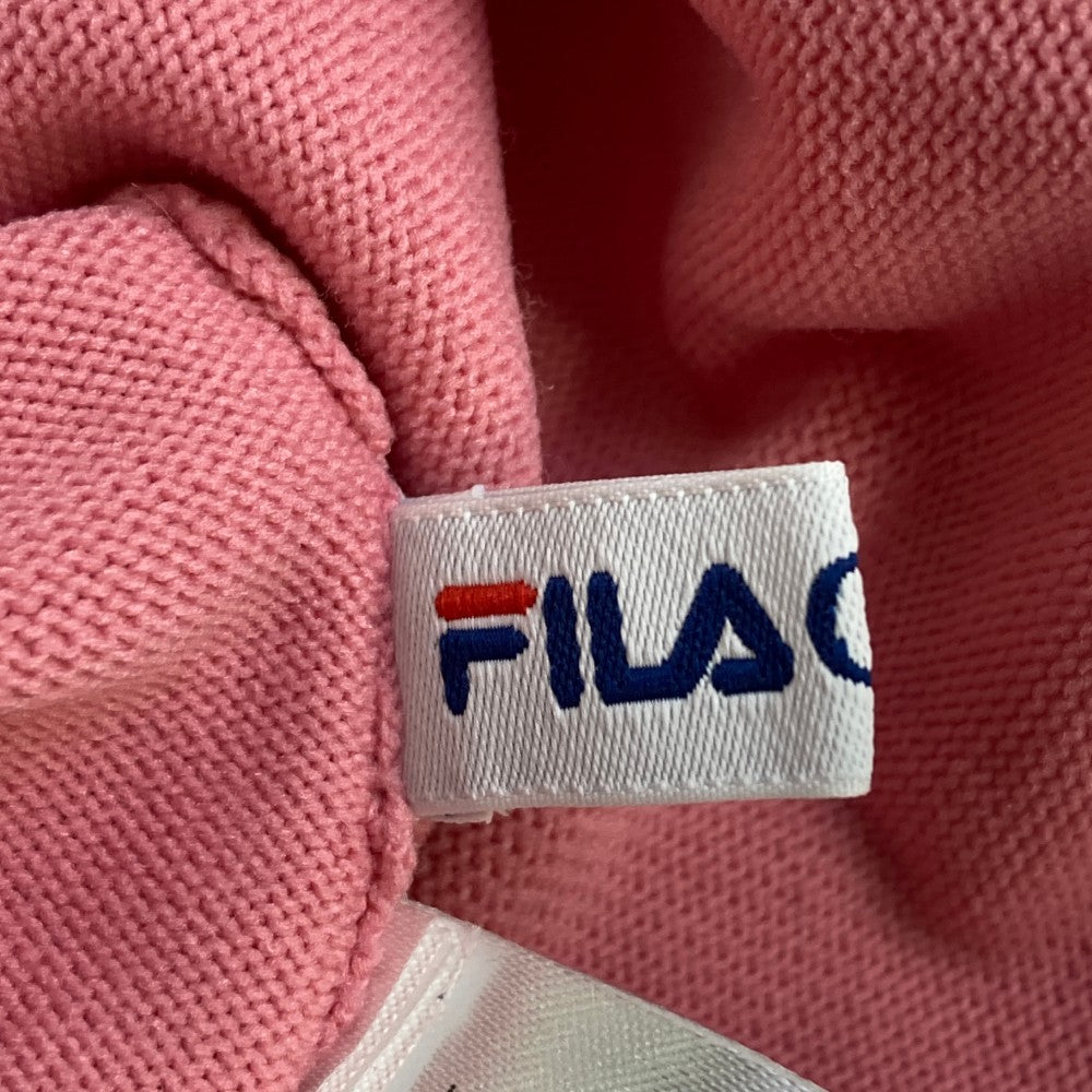 FILA GOLF フィラゴルフ  ニットベスト  ピンク系 LL