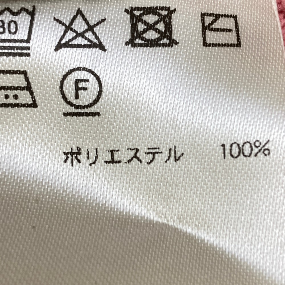 FILA GOLF フィラゴルフ  ニットベスト  ピンク系 LL