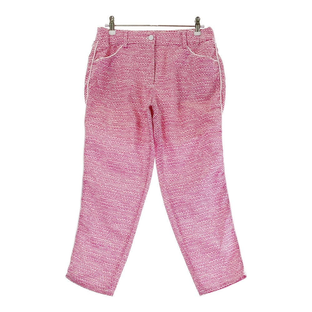 ADABAT アダバット  ロングパンツ ドットエアー 総柄 ピンク系 40