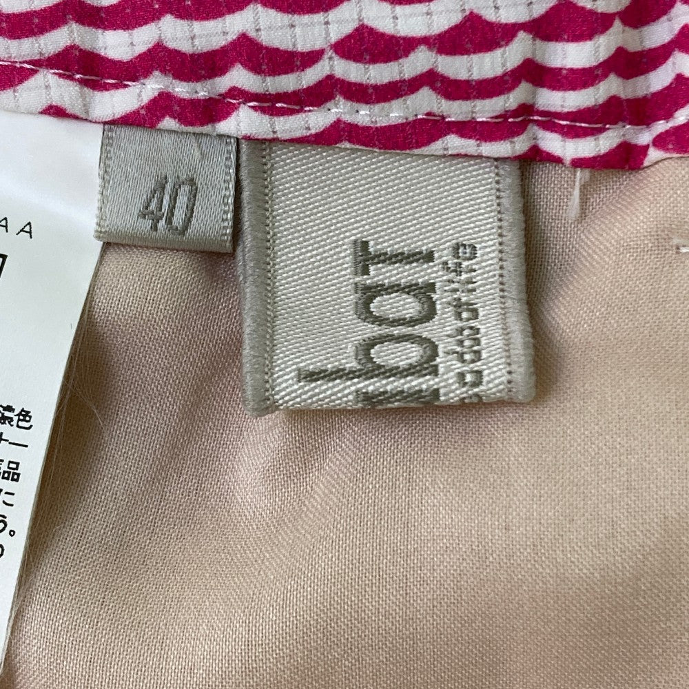 ADABAT アダバット  ロングパンツ ドットエアー 総柄 ピンク系 40