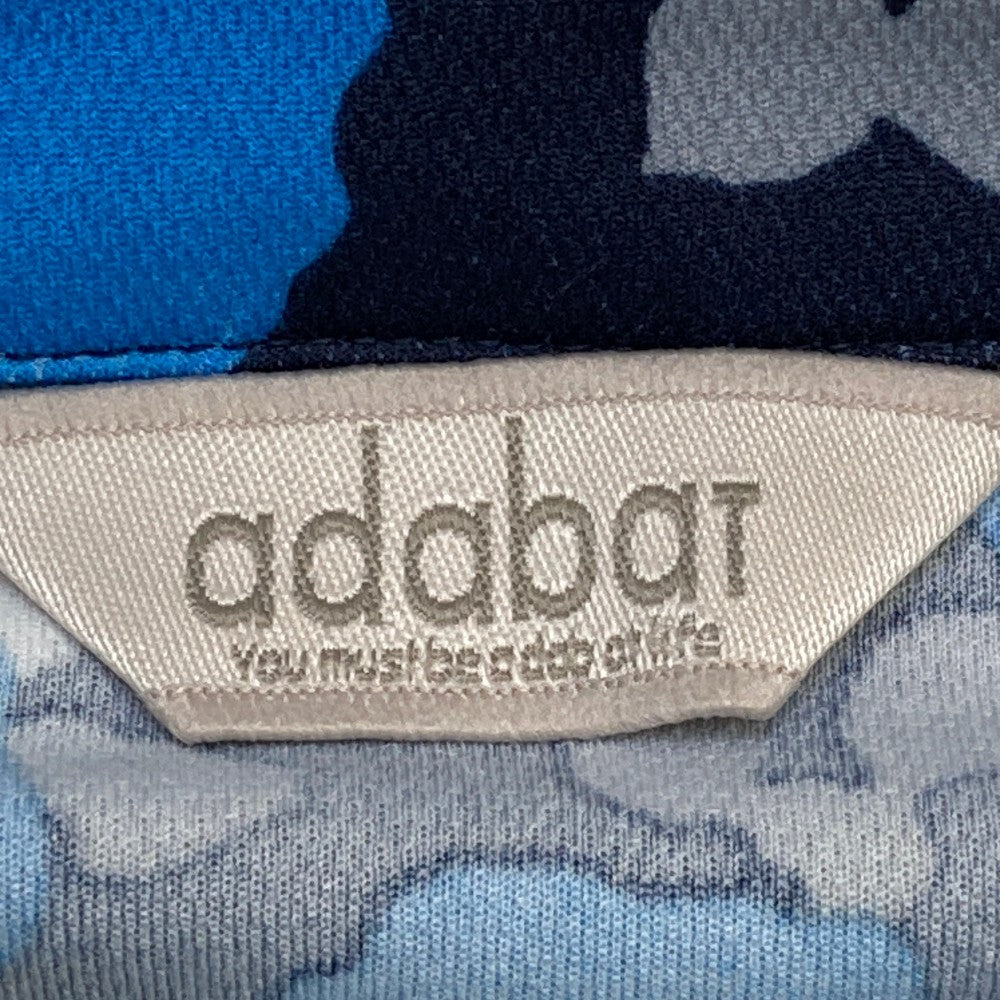 ADABAT 아다바트  반팔 폴로 셔츠 전면 프린트 네이비 계열 38