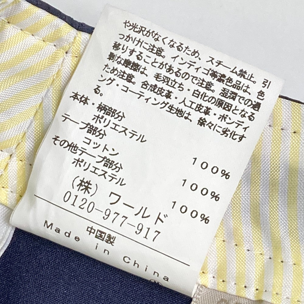 ADABAT アダバット  クロップドパンツ ドットエアー  ネイビー系 38