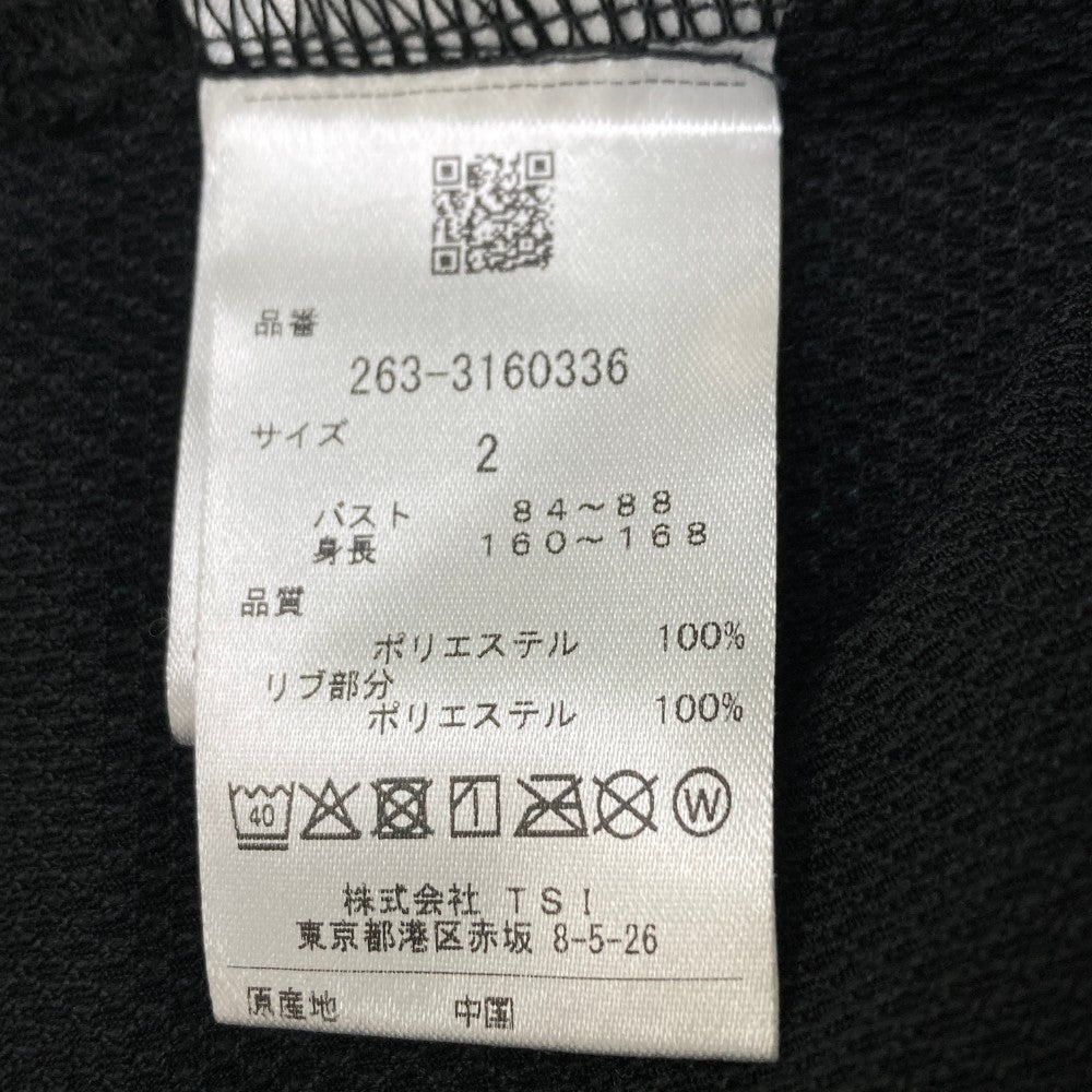 JACK BUNNY ジャックバニー 2023年 半袖ポロシャツ  ブラック系 2
