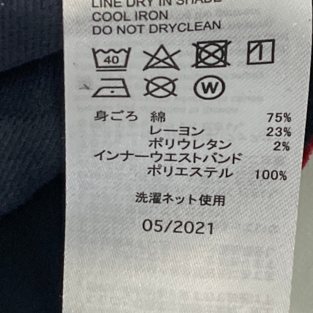 OAKLEY オークリー  コーデュロイ ロングパンツ 総柄 レッド系 36