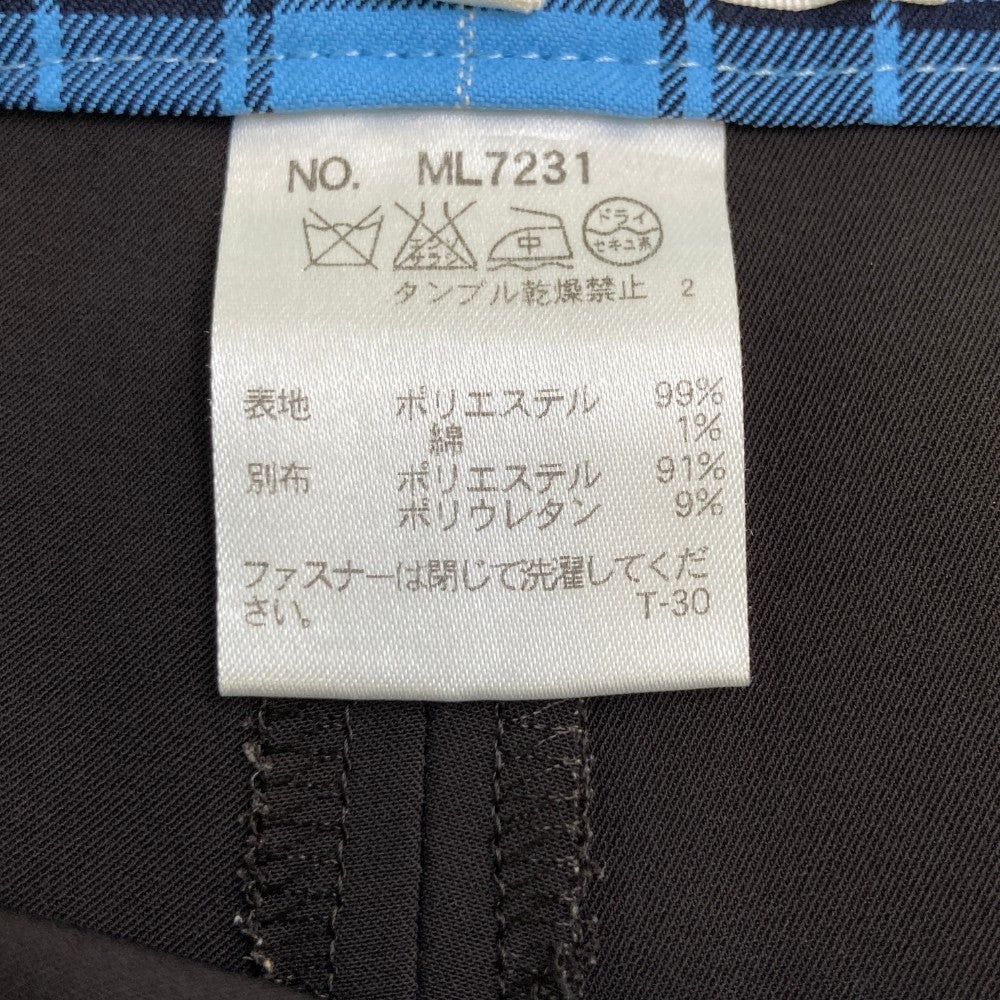 M.U SPORTS エムユースポーツ  スカート チェック柄 ブルー系 40