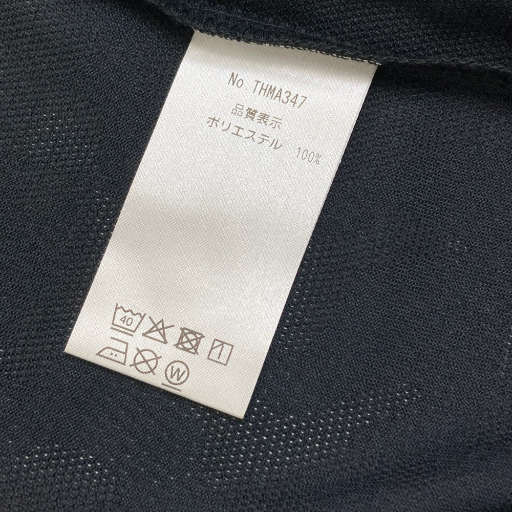 TOMMY HILFIGER GOLF 토미 힐피거 골프 2023년 모델 하이넥 반팔 티셔츠 카모플라주 패턴 블랙 계열 M