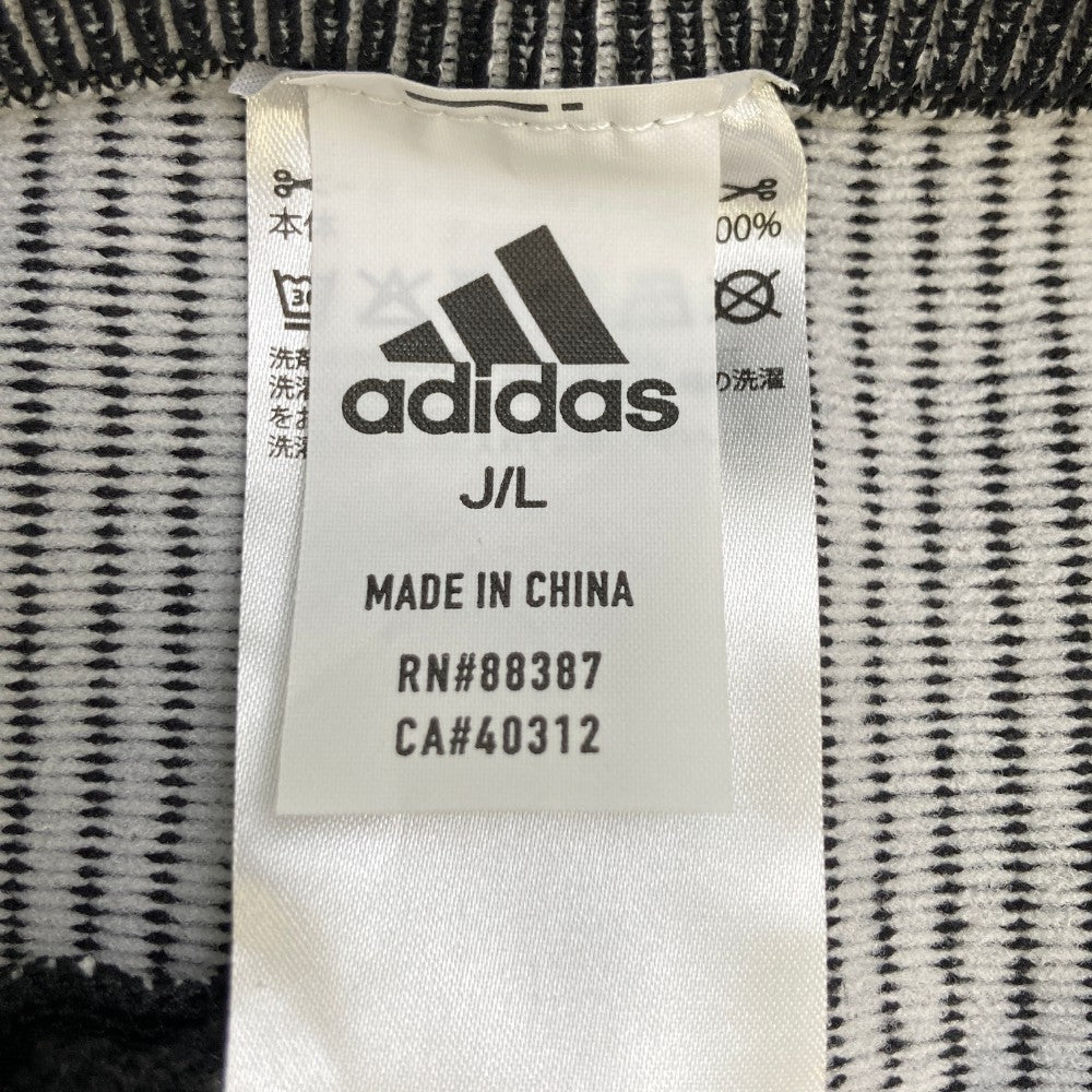 ADIDAS GOLF アディダスゴルフ  ニットスカート 総柄 ホワイト系 L