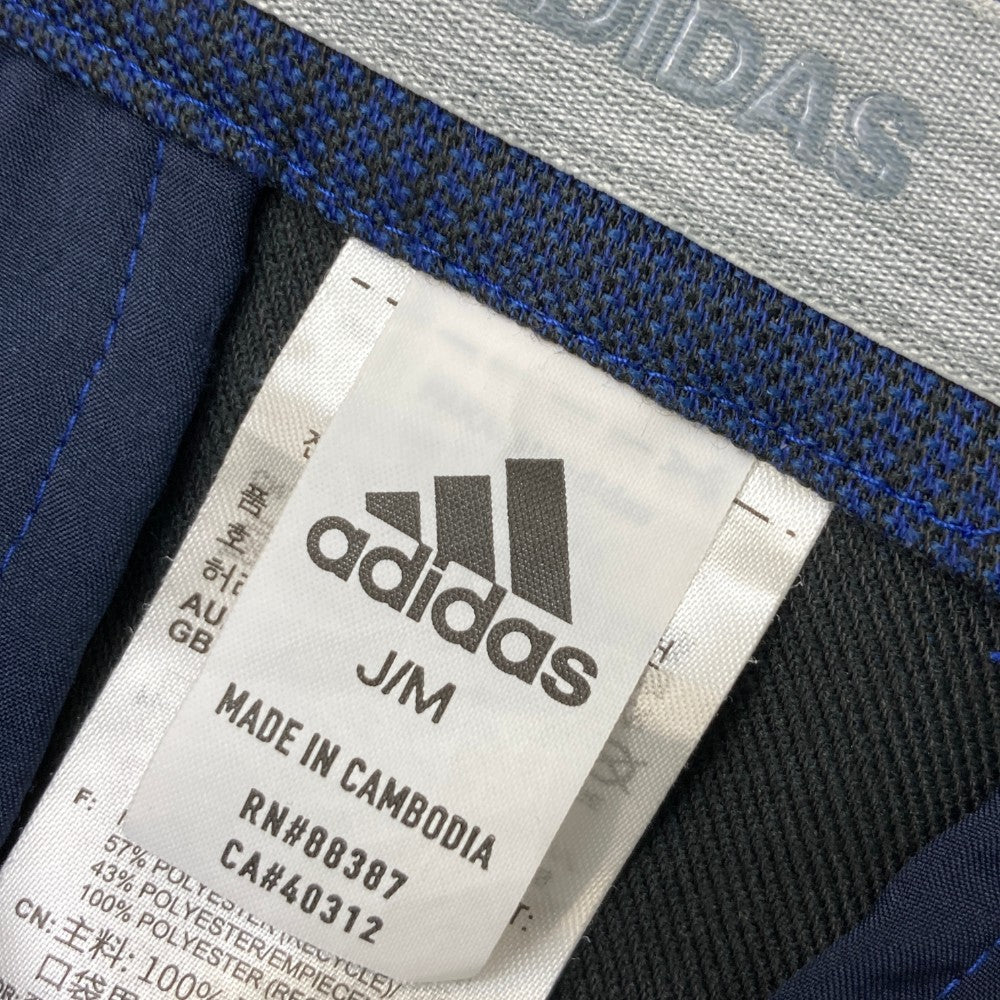 ADIDAS GOLF アディダスゴルフ  スカート グレンチェック ネイビー系 M
