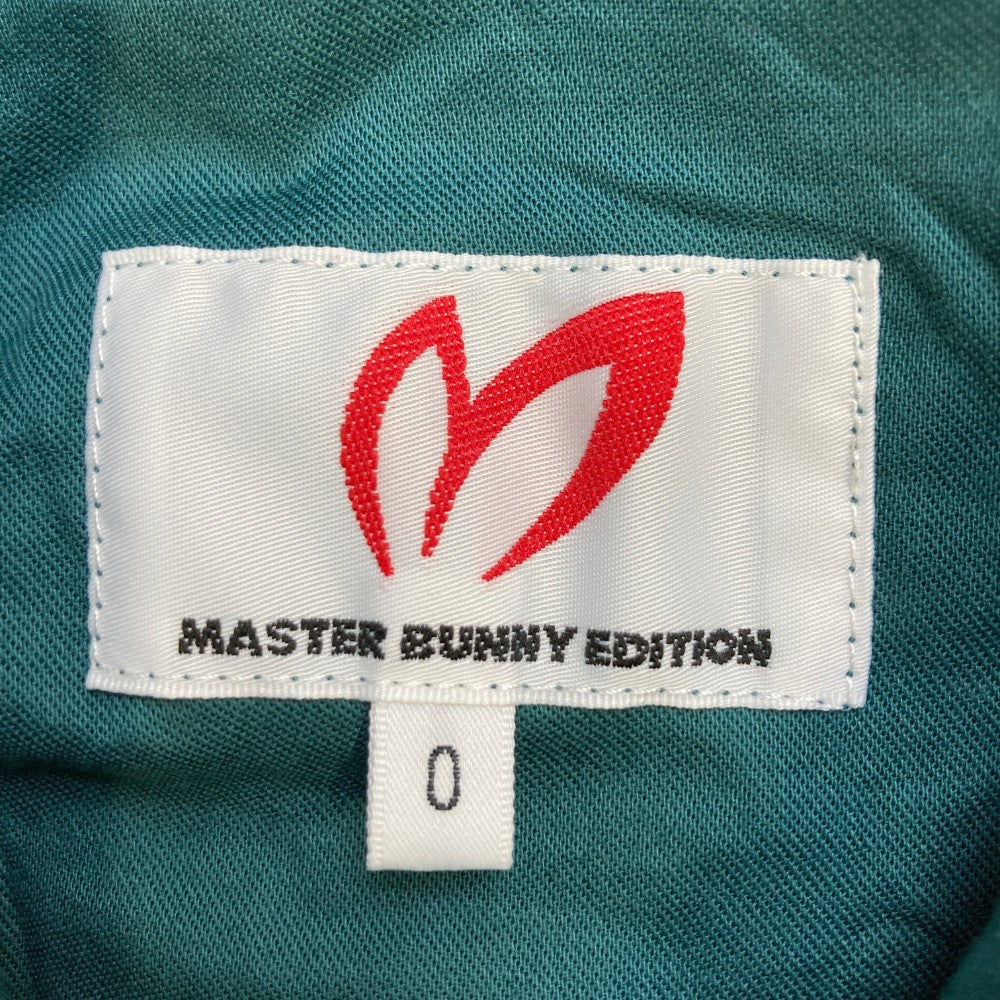 MASTER BUNNY EDITION マスターバニーエディション  ストレッチ ロングパンツ ドット柄 グリーン系 0