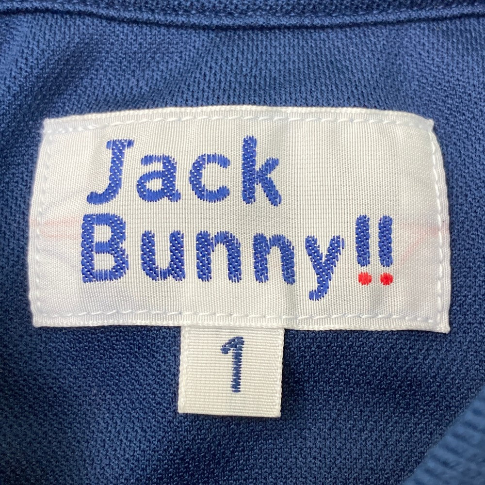 JACK BUNNY ジャックバニー  半袖ポロシャツ  ネイビー系 1