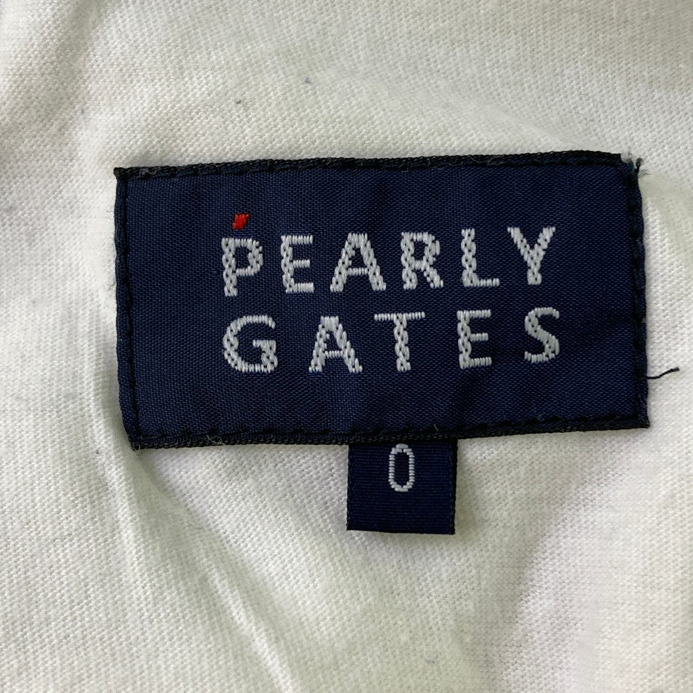 PEARLY GATES パーリーゲイツ  ストレッチ ショートパンツ チェック柄 レッド系 0