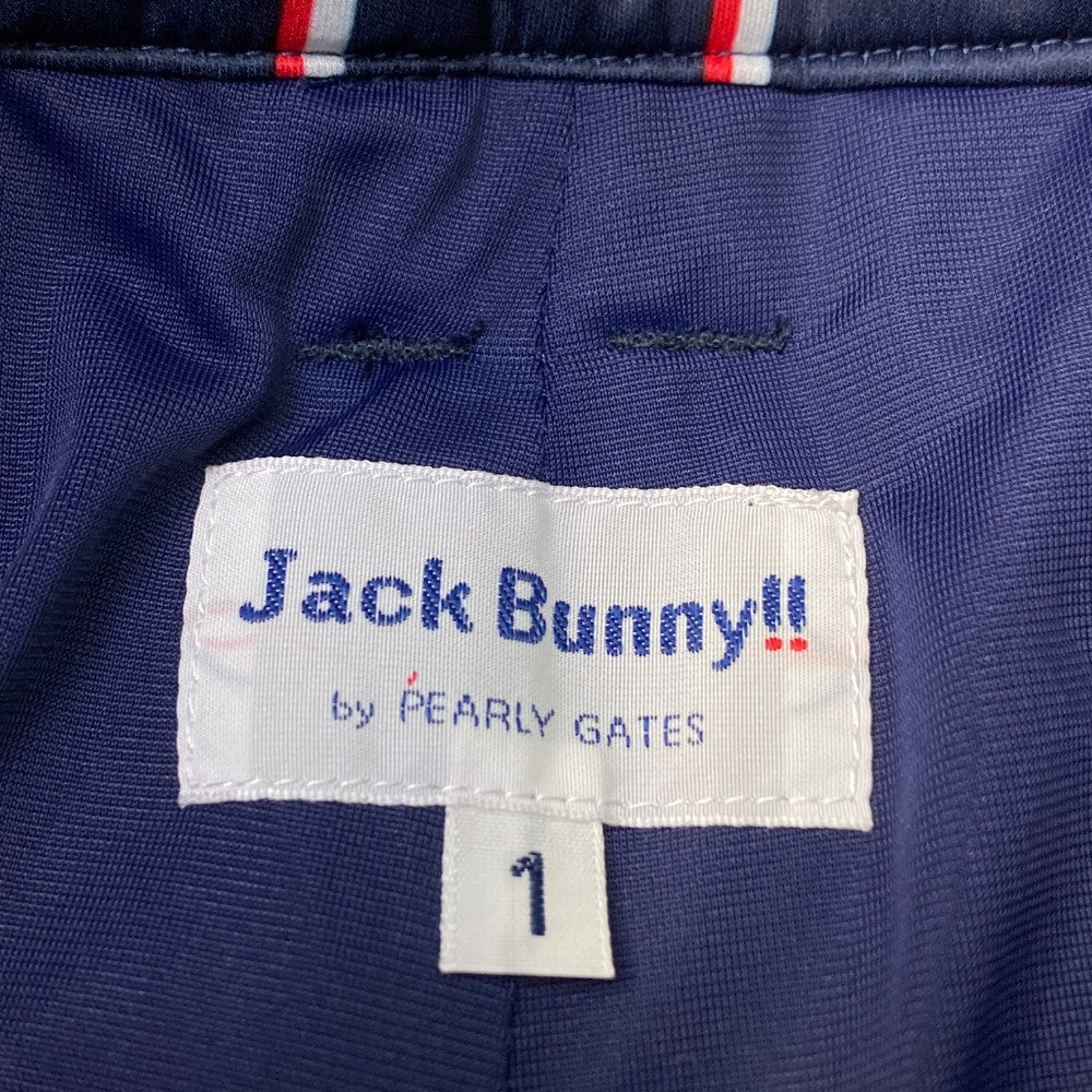 JACK BUNNY 잭바니  이너 포함 중綿 스커트 스트라이프 무늬 네이비 계열 1