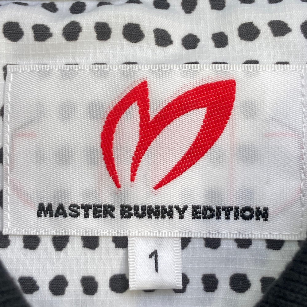MASTER BUNNY EDITION マスターバニーエディション  半袖ポロシャツ ドット柄 ホワイト系 1