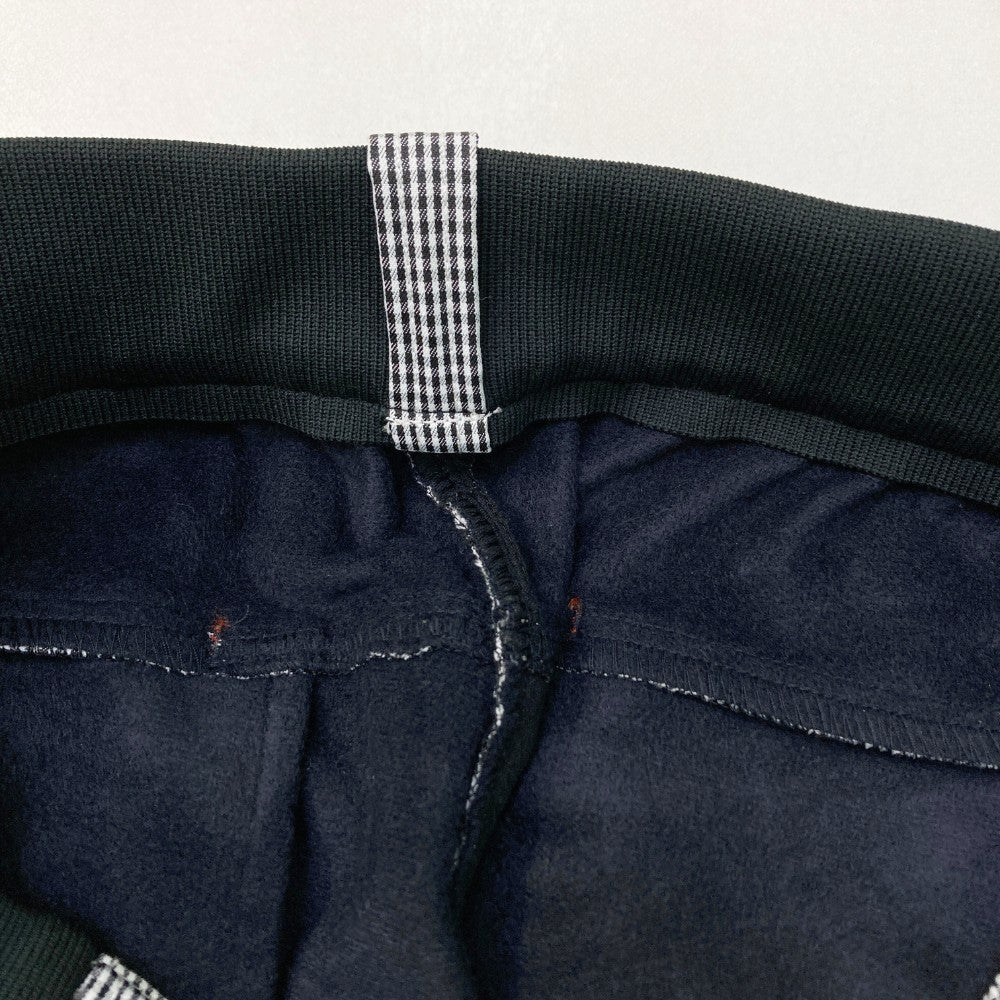 MUNSING WEAR マンシングウェア  ロングパンツ チェック柄 ブラック系 M